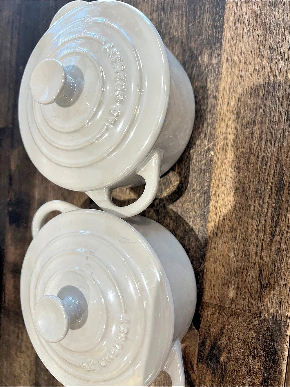 Le Creuset Mini Round Cocotte Pearl Essence Set